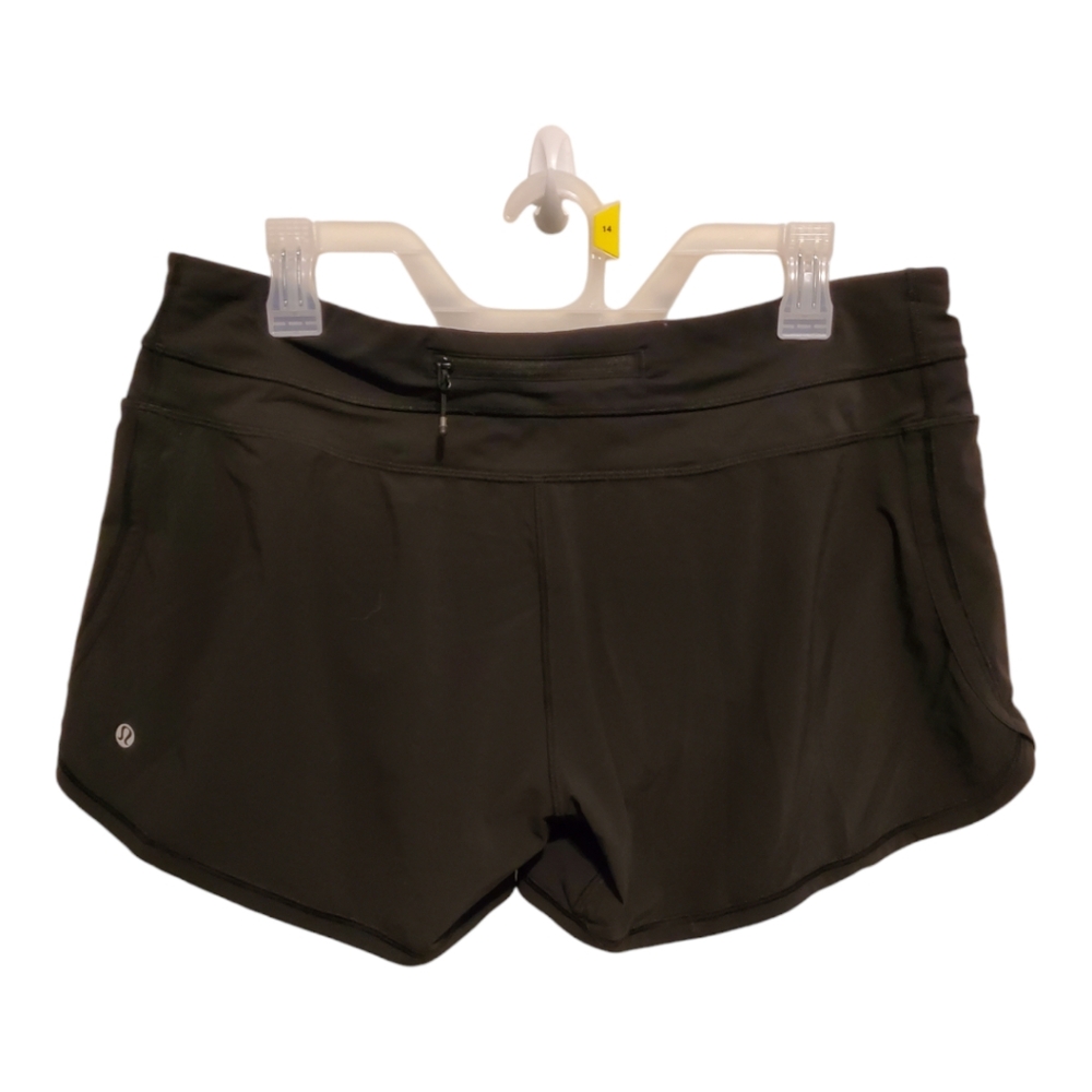 Lululemon black Groovy Run Short, size XL